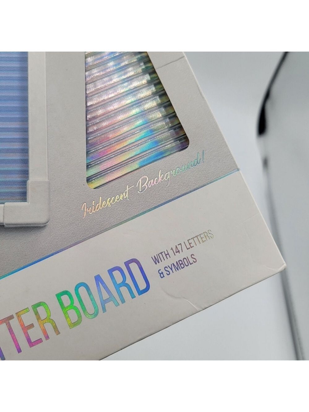 Cafe Letter Board Holographic NWT - Picture 2 of 8